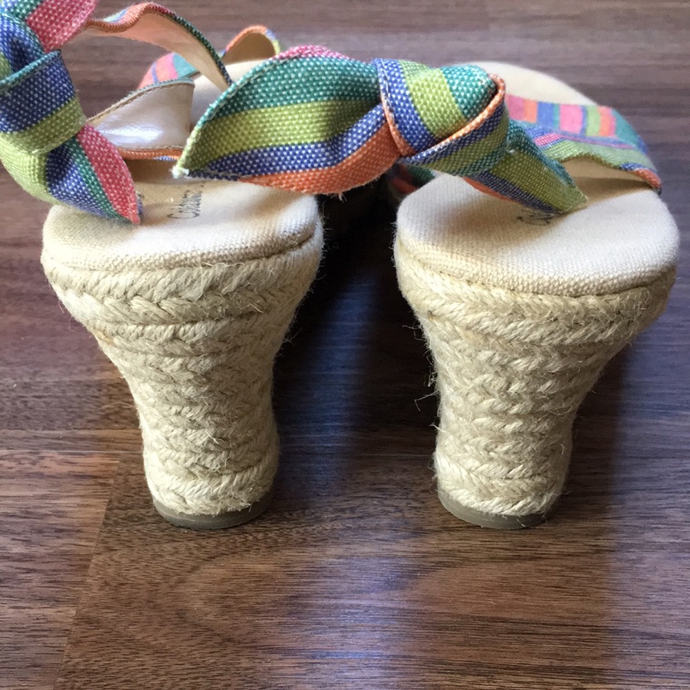 Summer Espadrille Wedges - Picture 8 of 9